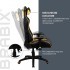 Кресло компьютерное Brabix GT Master GM-110 экокожа, черно-желтое 531927 (84661)