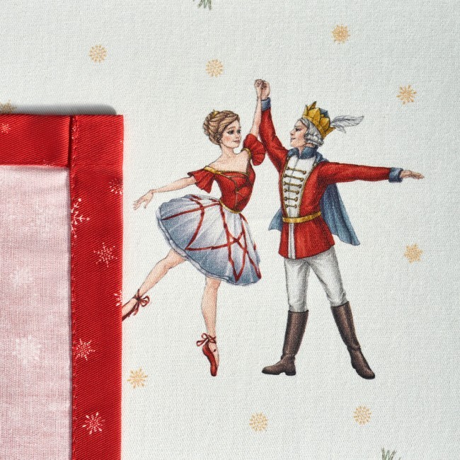 Скатерть "щелкунчик" 160х220см ,красный,100% хлопок,твил Lefard (850-762-21) Скатерть "щелкунчик" 160х220см ,красный,100% хлопок,твил Lefard (850-762-21)