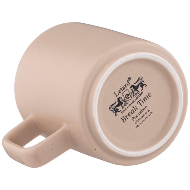 Кружка бежевая 400 мл 12*9*10см Lefard (756-393)