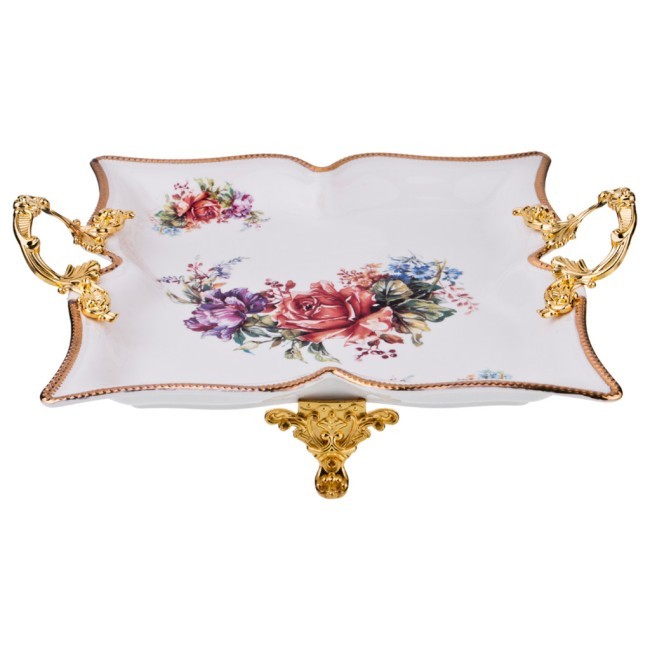 Фруктовница "верона" 32,8*32,8*3,8 см. Lefard (163-356)