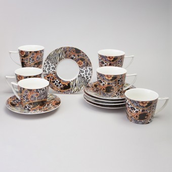 Чайный набор lefard "top style" на 6 пер. 12 пр. 250 мл Lefard (165-620)