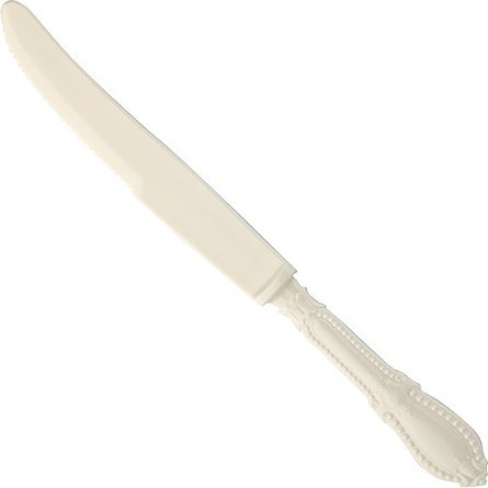 Нож столовый кремового цвета 10шт МВ (14205)