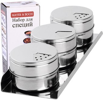 Набор специй и приправ 3 предмета Mayer&Boch (40468)