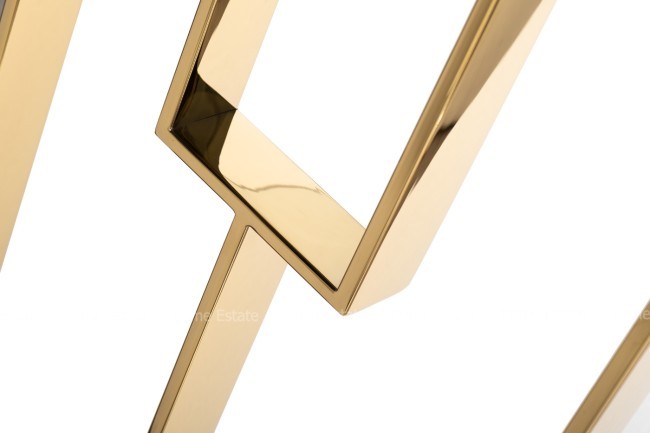 Консоль прозр.стекло/золото 120*40*78см (TT-00011826)