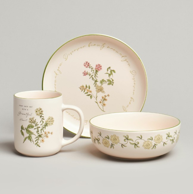 Набор посуды lefard "spring flowers" 3 предмета Lefard (260-1033)