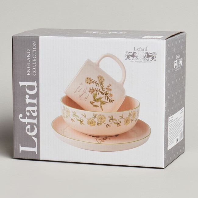 Набор посуды lefard "spring flowers" 3 предмета Lefard (260-1033)