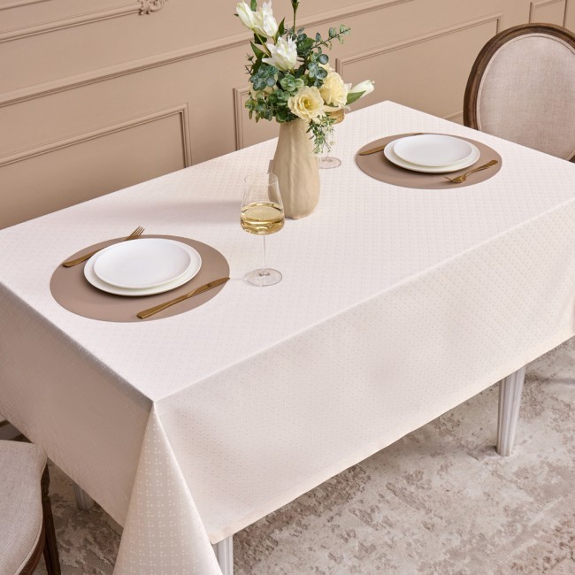 Скатерть 145х300см шампань евроуголок 100% полиэстер SANTALINO (805-027-1) Скатерть 145х300см шампань евроуголок 100% полиэстер SANTALINO (805-027-1)