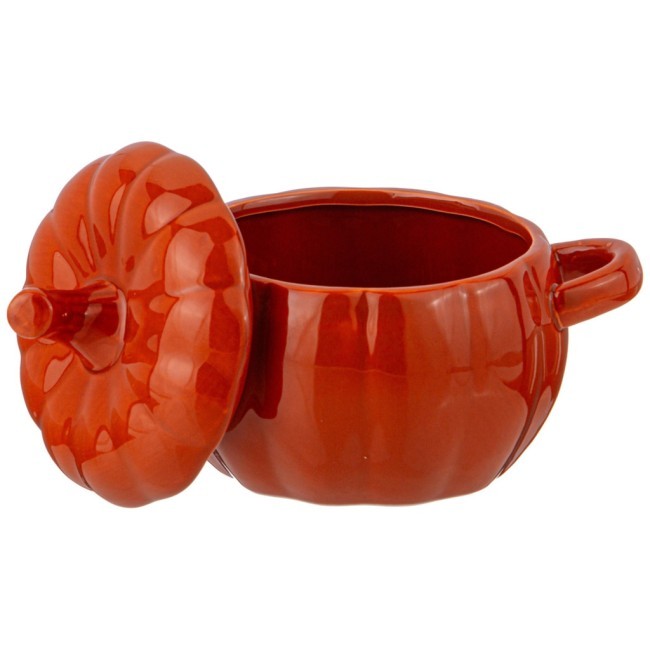 Блюдо для запекания с крышкой "тыква" 600 мл. 17,3*13*12,7 см. коллекция "il raccolto" Agness (490-468)