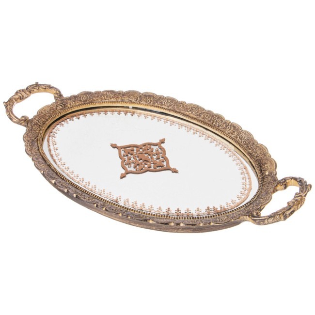 Поднос декоративный коллекция "рококо", 41,4*23,2*3,5cm Lefard (504-388) Поднос декоративный коллекция "рококо", 41,4*23,2*3,5cm Lefard (504-388)