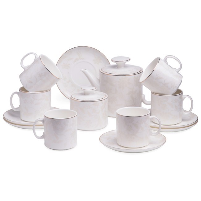 Чайный сервиз lefard "снежная королева" на 6 пер. 14 пр Lefard (440-302)