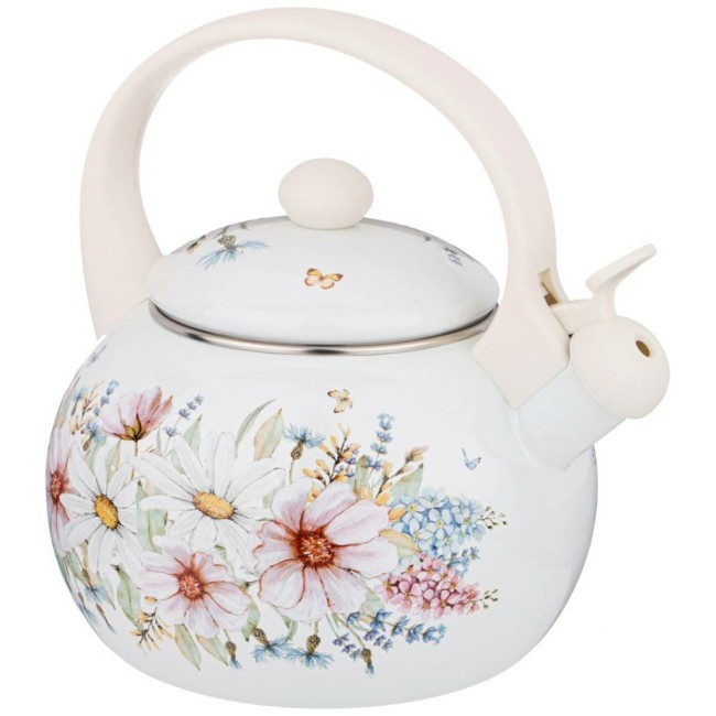 Чайник agness эмалированный со свистком, серия "дворцовый парк"2,2л, индукционное дно Agness (934-434) Чайник agness эмалированный со свистком, серия "дворцовый парк"2,2л, индукционное дно Agness (934-434)