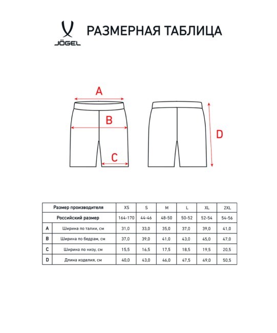 Шорты компрессионные JÖGEL CAMP PerFormDRY Tight Short, белый/черный (2125165)