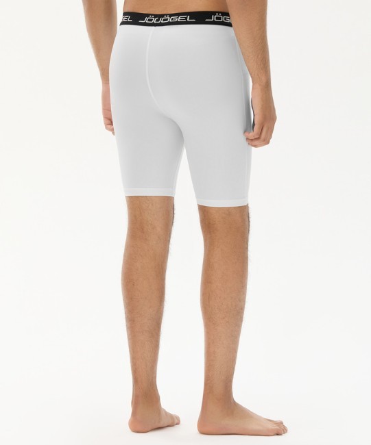 Шорты компрессионные JÖGEL CAMP PerFormDRY Tight Short, белый/черный (2125165)