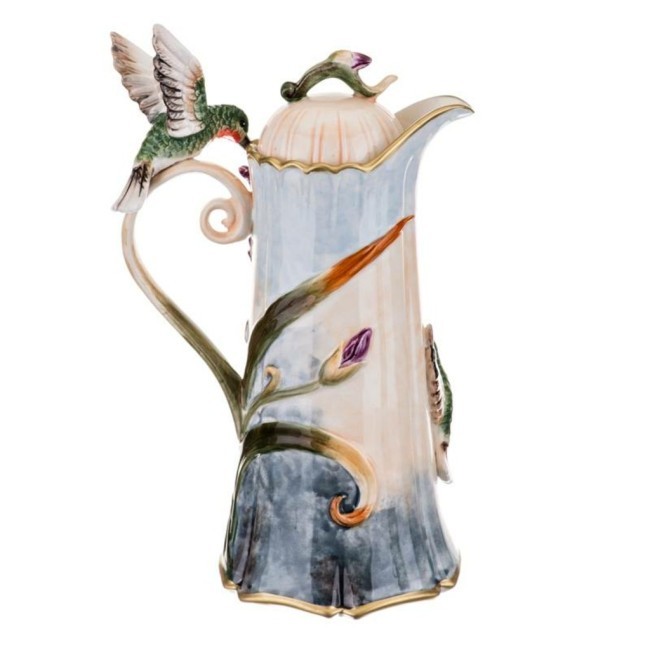 Кувшин с крышкой lefard "ирисы" 1000 мл Lefard (59-613)