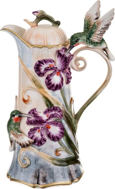 Кувшин с крышкой lefard "ирисы" 1000 мл Lefard (59-613)