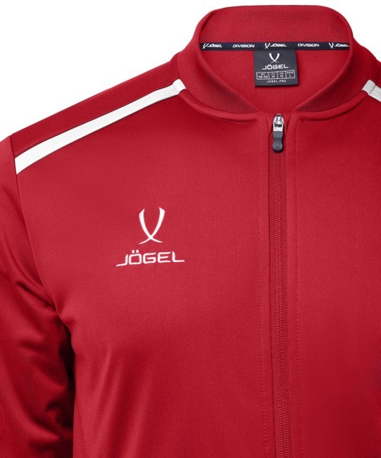 Олимпийка JOGEL DIVISION PerFormDRY Pre-match Knit Jacket, красный, детский (2126287) Олимпийка JOGEL DIVISION PerFormDRY Pre-match Knit Jacket, красный, детский (2126287)