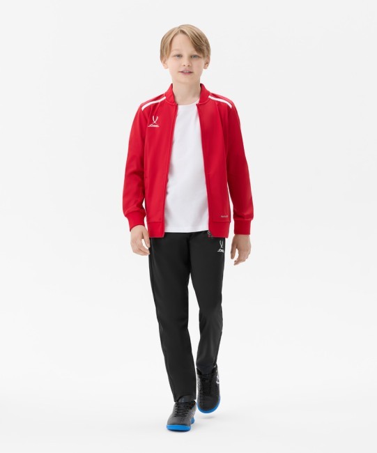 Олимпийка JOGEL DIVISION PerFormDRY Pre-match Knit Jacket, красный, детский (2126287) Олимпийка JOGEL DIVISION PerFormDRY Pre-match Knit Jacket, красный, детский (2126287)