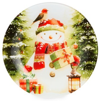 Тарелка закусочная коллекция "рождественская сказка" 20 см Lefard (198-391)