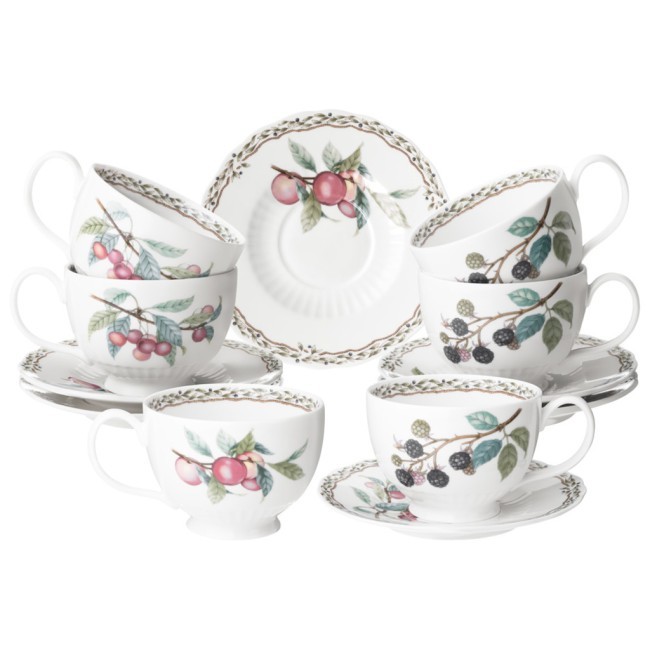 Чайный набор lefard "fruit garden" на 6 пер. 12 пр. 260 мл Lefard (590-642) Чайный набор lefard "fruit garden" на 6 пер. 12 пр. 260 мл Lefard (590-642)