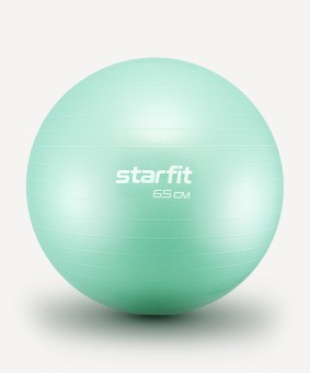 Фитбол STARFIT GB-108 антивзрыв, 1000 гр, мятный, 65 см (1747206)