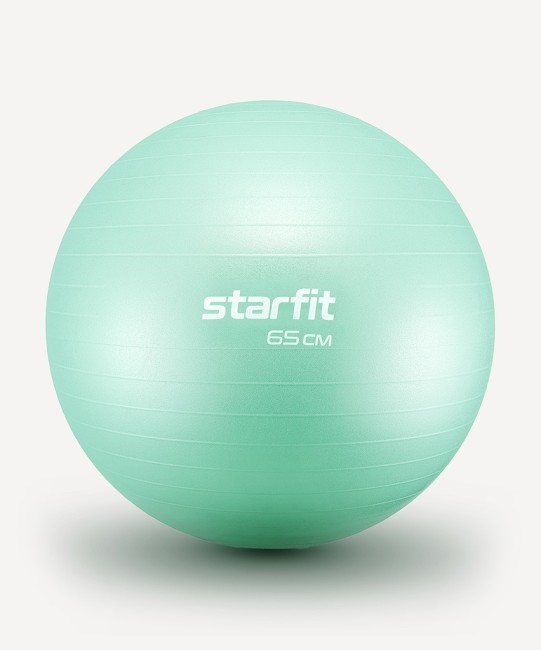 Фитбол STARFIT GB-108 антивзрыв, 1000 гр, мятный, 65 см (1747206)