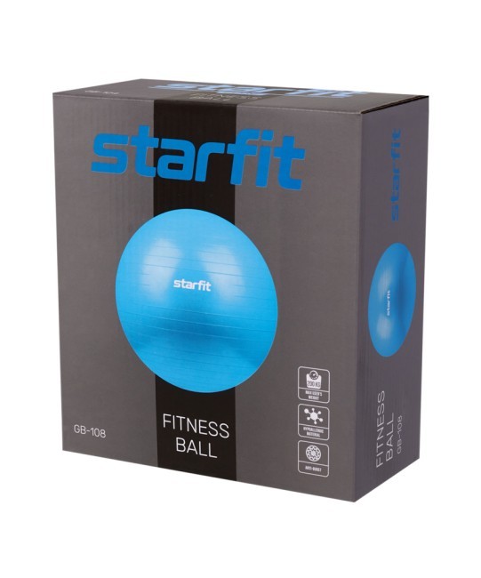 Фитбол STARFIT GB-108 антивзрыв, 1000 гр, мятный, 65 см (1747206)
