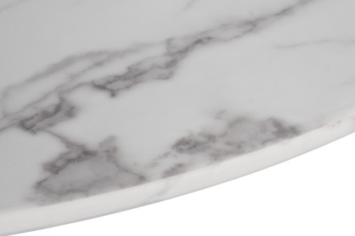 Стол обеденный белый d120*75см (TT-00010653) Стол обеденный белый d120*75см (TT-00010653)