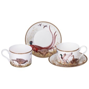 Чайный набор lefard "охота" на 2 пер. 4 пр. 300 мл Lefard (590-737) Чайный набор lefard "охота" на 2 пер. 4 пр. 300 мл Lefard (590-737)