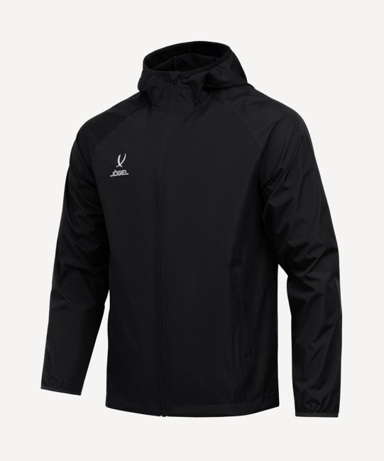 Куртка ветрозащитная JOGEL CAMP Rain Jacket, черный, детский (2112626)
