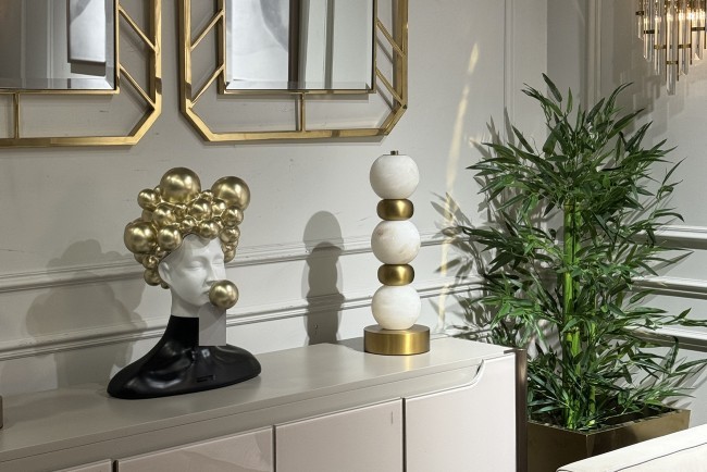 Статуэтка "Настроение" черный/золото 38*31*47см (TT-00011573)