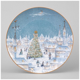 Тарелка закусочная lefard "снежная королева" 20,5 см Lefard (590-636)