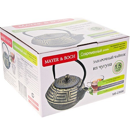 Чайник завароч/чугун 1,1л МВ (23696)