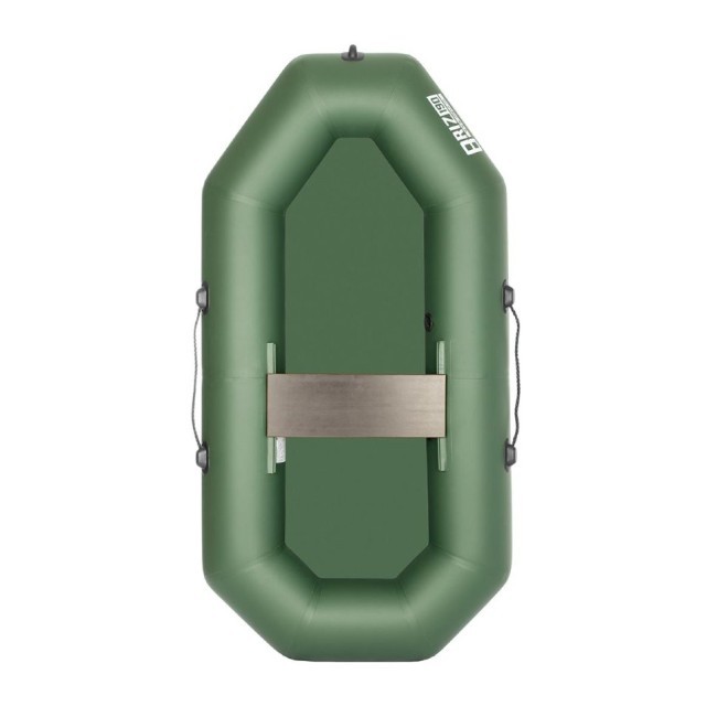 Лодка ПВХ Тонар Бриз 190 с гребками (зеленая) (72572)