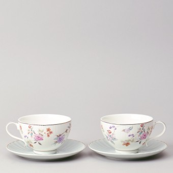 Чайный набор lefard "времена года" на 2 пер. 4 пр. 250 мл голубой Lefard (42-570)