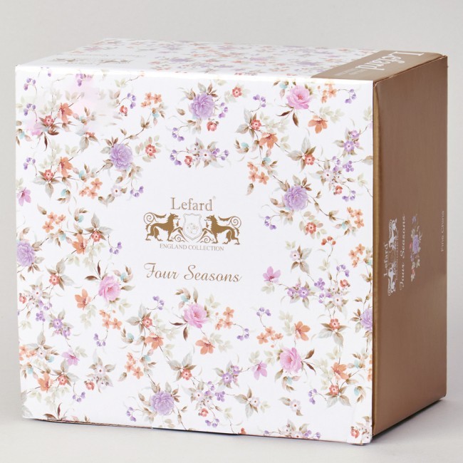 Чайный набор lefard "времена года" на 2 пер. 4 пр. 250 мл голубой Lefard (42-570)