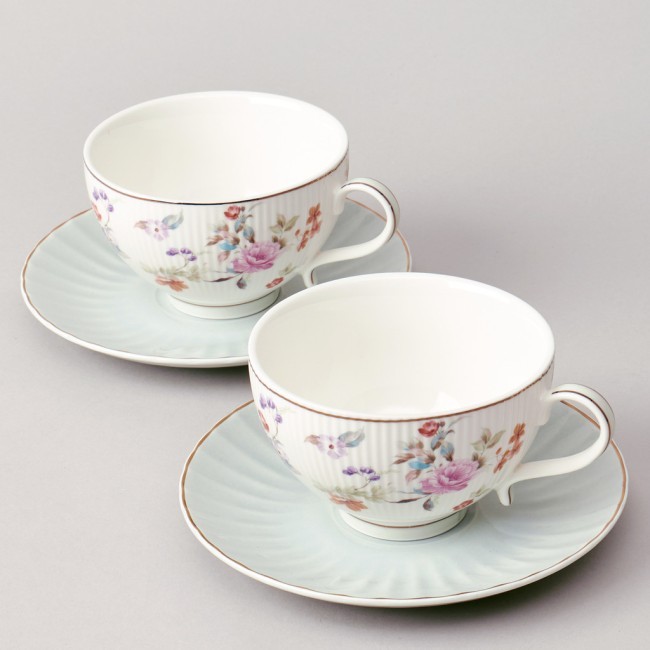 Чайный набор lefard "времена года" на 2 пер. 4 пр. 250 мл голубой Lefard (42-570)