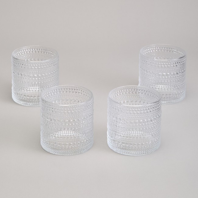 Набор стаканов "bubbles" 4 шт. 390 мл / 9 см Lefard (675-111)