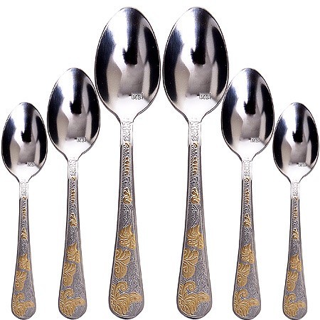 Набор чайных ложек 6пр 1,8мм нерж. Mayer&Boch (25723) Набор чайных ложек 6пр 1,8мм нерж. Mayer&Boch (25723)