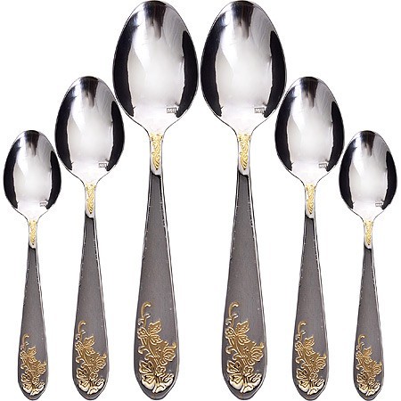 Набор чайных ложек 6пр 1,8мм нерж. Mayer&Boch (25723) Набор чайных ложек 6пр 1,8мм нерж. Mayer&Boch (25723)