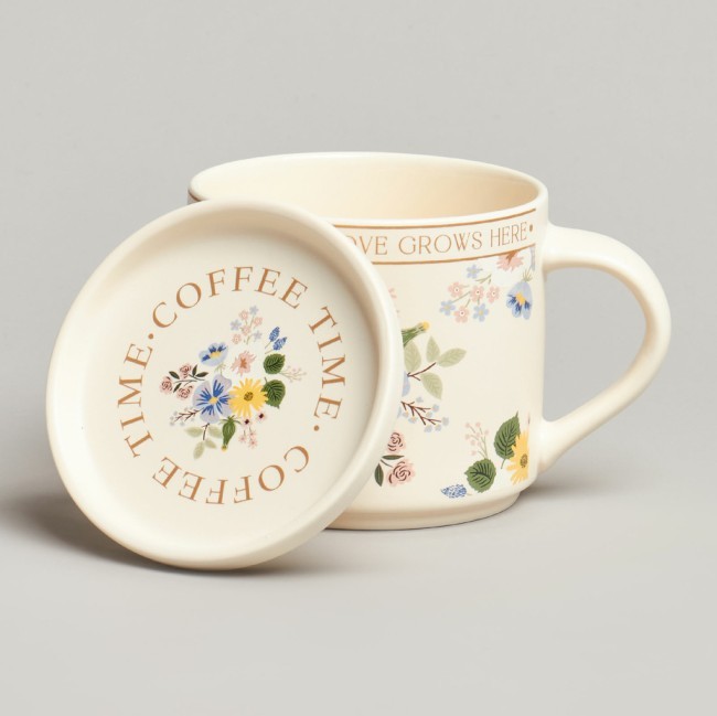 Кружка с крышкой lefardspring flowers 390мл. Lefard (260-1036) Кружка с крышкой lefardspring flowers 390мл. Lefard (260-1036)