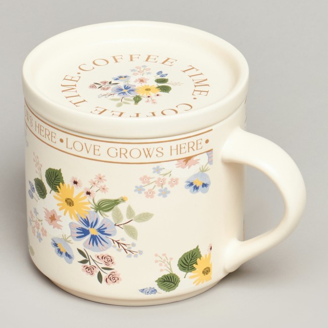Кружка с крышкой lefardspring flowers 390мл. Lefard (260-1036) Кружка с крышкой lefardspring flowers 390мл. Lefard (260-1036)