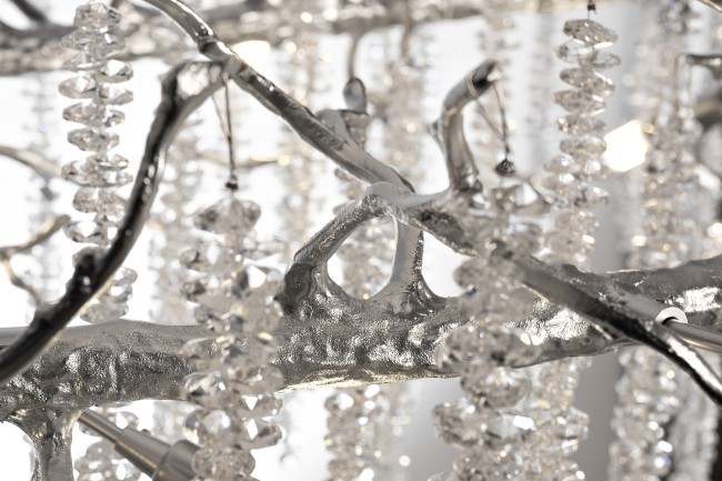 Люстра 120*45см, металл цвет серебро (TT-00012987)