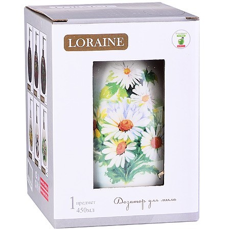 Дозатор для мыла 450мл. Ромашка LR (30769)