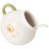 Солонка с ложкой agness "sunday" 9,5*10 см 170 мл Agness (358-2210)