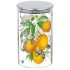 Емкость для сыпучих agness "прованс лимоны" , 1200 мл боросиликатное стекло 10*18 см Agness (887-145)