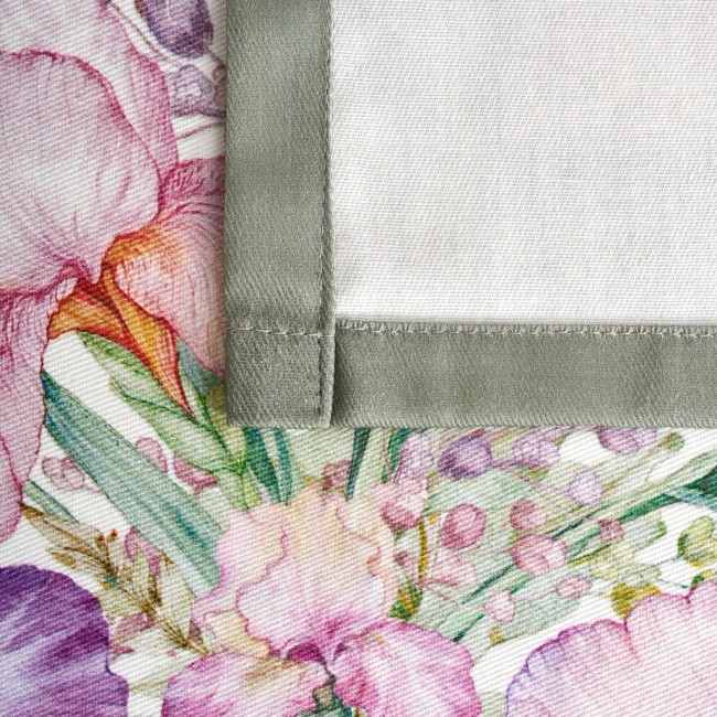 Скатерть ирисы 110х140см ,белый, 100% хлопок,твил пропитка Lefard (850-743-20) Скатерть ирисы 110х140см ,белый, 100% хлопок,твил пропитка Lefard (850-743-20)