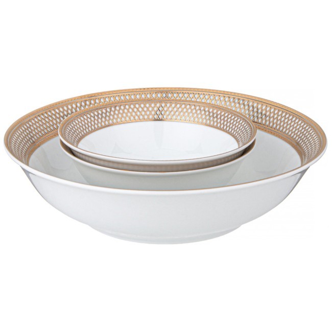 Столовый сервиз lefard "золотая сетка" на 6 пер. 23 пр. Lefard (770-228)