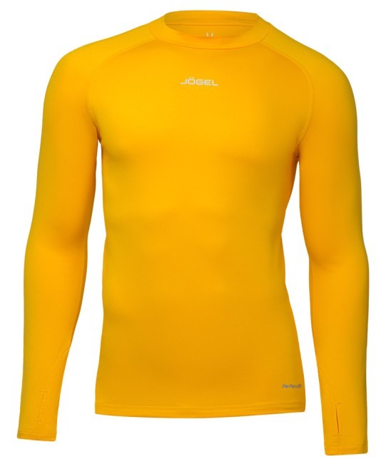 Джемпер компрессионный утепленный JÖGEL CAMP PerFormDRY Baselayer Top Warm, желтый (2126296)