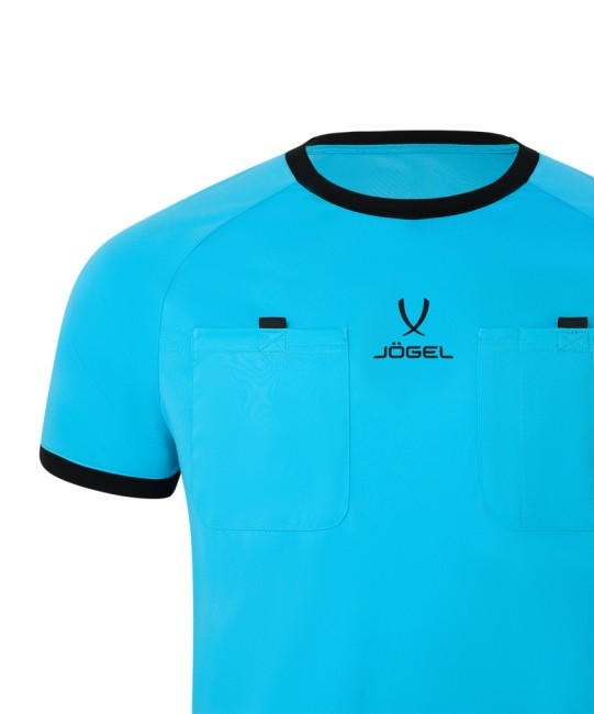 Футболка судейская JOGEL Referee tee, голубой (2123254) Футболка судейская JOGEL Referee tee, голубой (2123254)