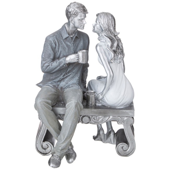 Статуэтка "пара" 13,5х12,5х18,5 см Lefard (162-1189)